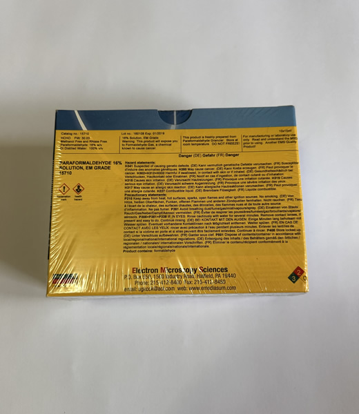 FORMALDEHYDE 16% SOL EM GRADE