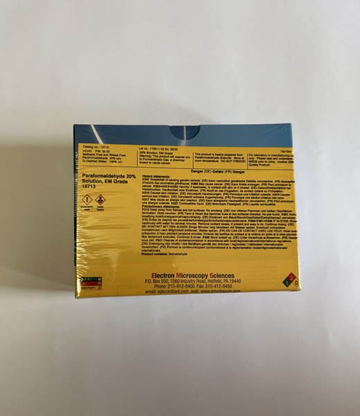 FORMALDEHYDE 20% SOL EM GRADE