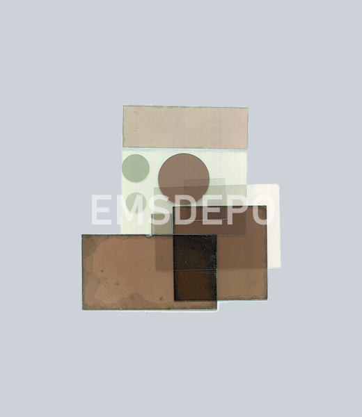 MUSCOVITE MICA V-1 QUALITY, 15mmx15mm, 10/PK