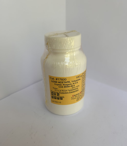 Lead Acetate, Trihydrate Reagent, A C S