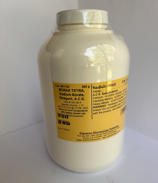 SODIUM BORAX, TETRA 500G