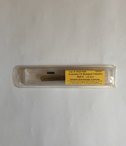 EMS Biological Tweezers, Superalloy CX Style 4